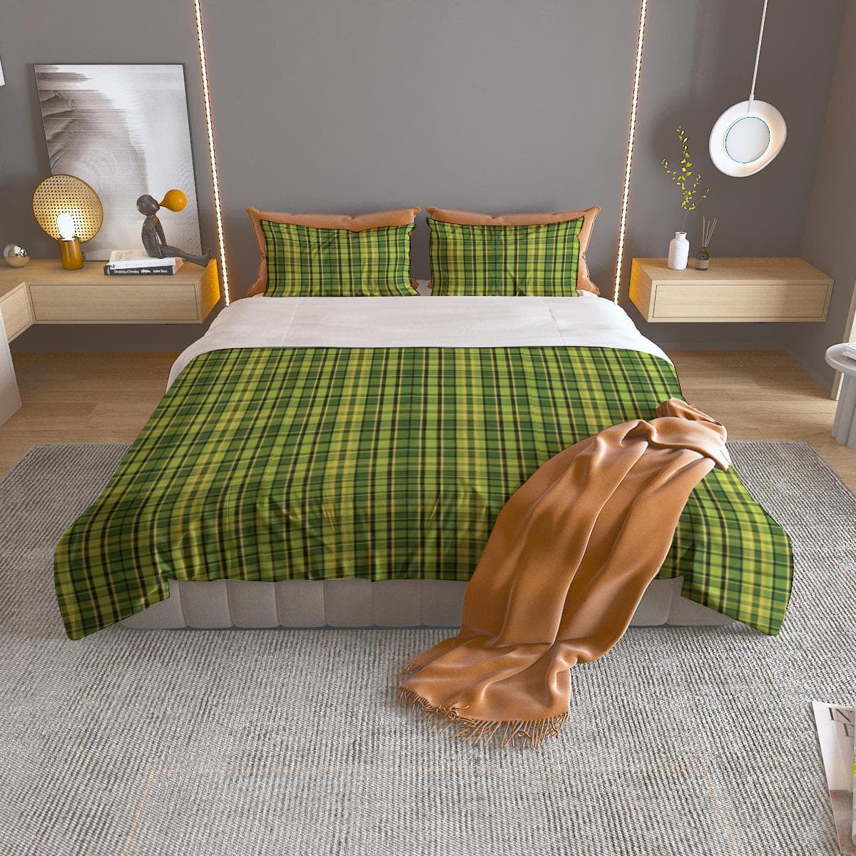 Everyday Kamo Bedding Set - Modern Urban Minimalist Design