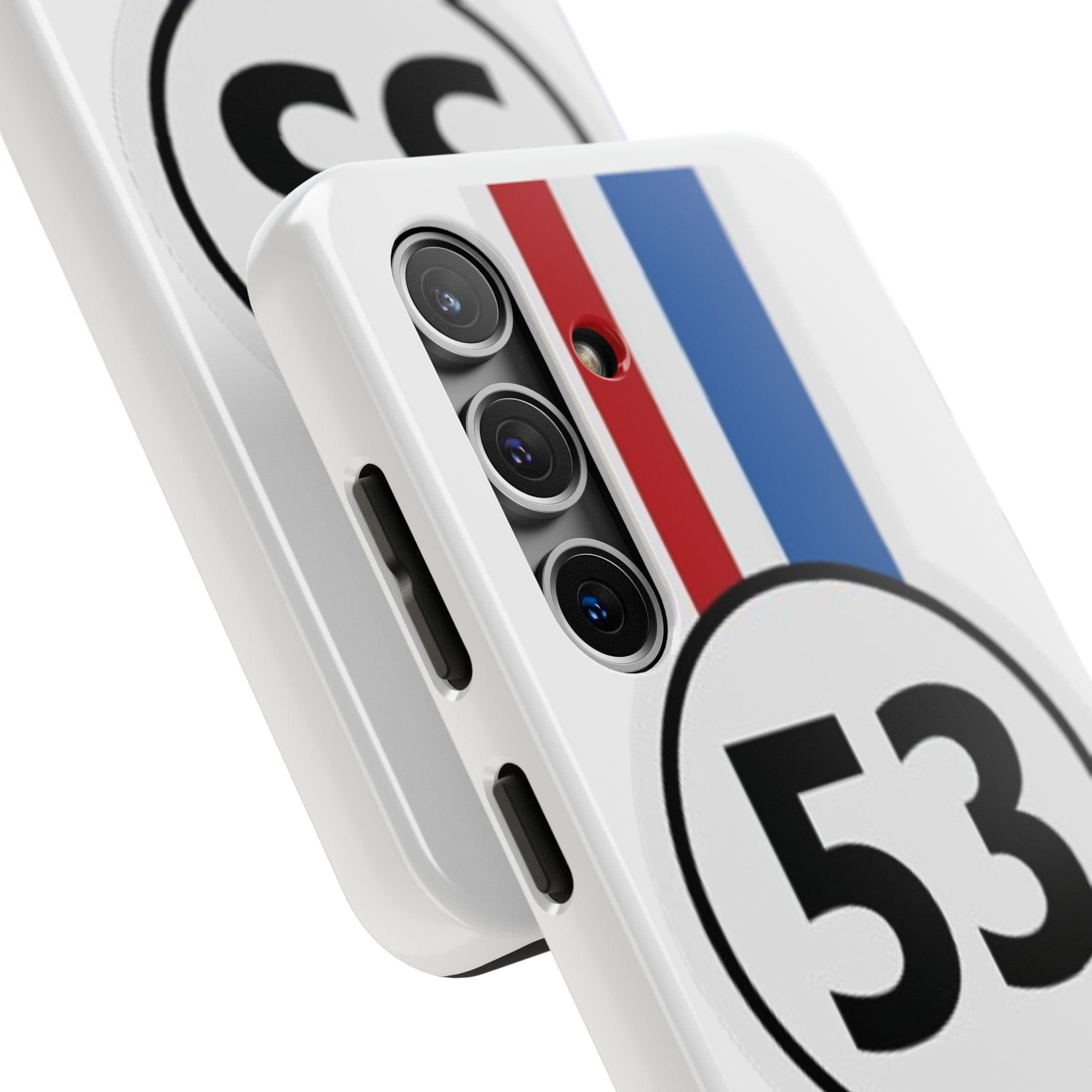 Herbie the Love Bug Phone Case – Vintage VW Car Show Design