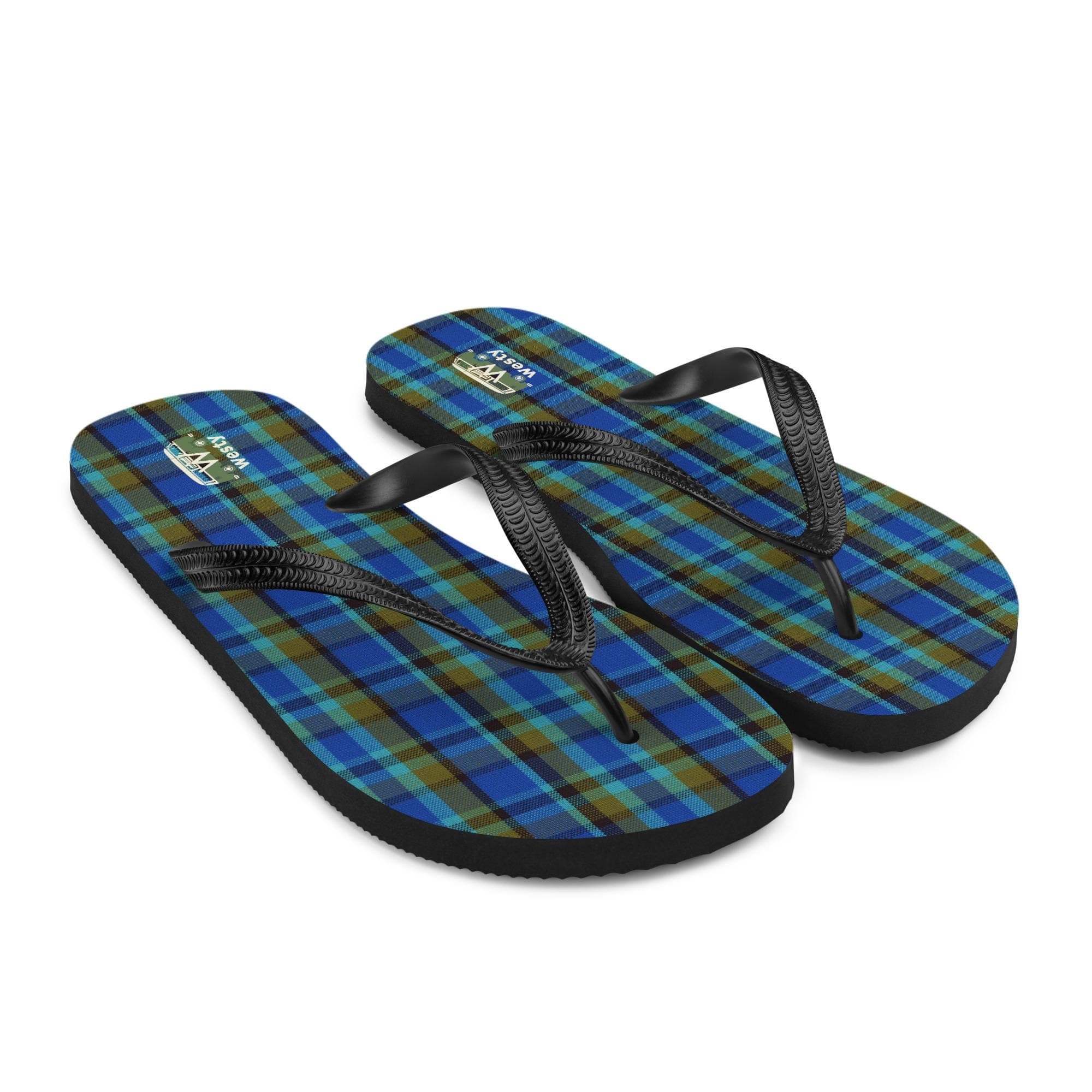 Westy Blue Flip-Flops