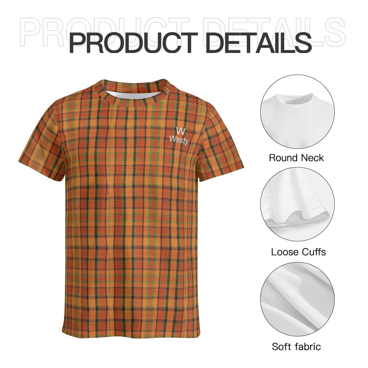 Westfalia Westy Orange Men's T-Shirt
