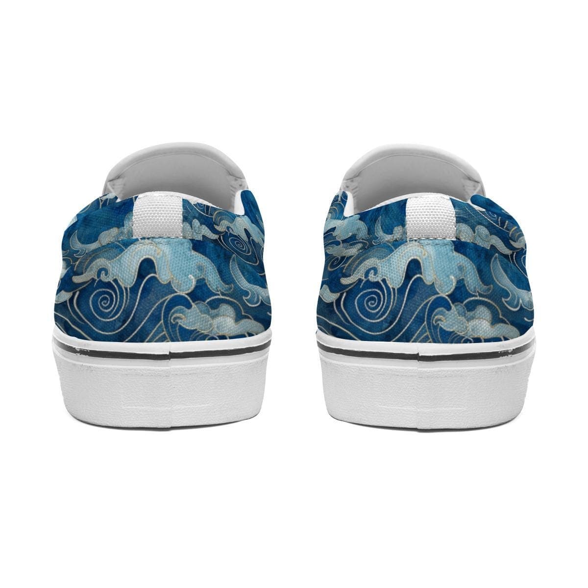 Custom Canvas Slip-On Sneakers Women | Handmade Personalized Design
