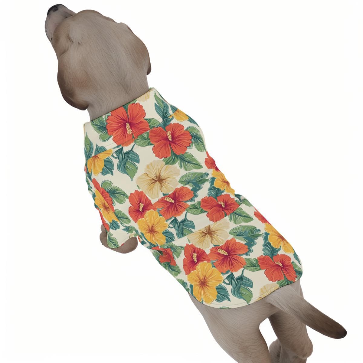 Aloha Pup Hawaiian Shirt for Dogs & Cats | Tropical Pet Beach Outfit