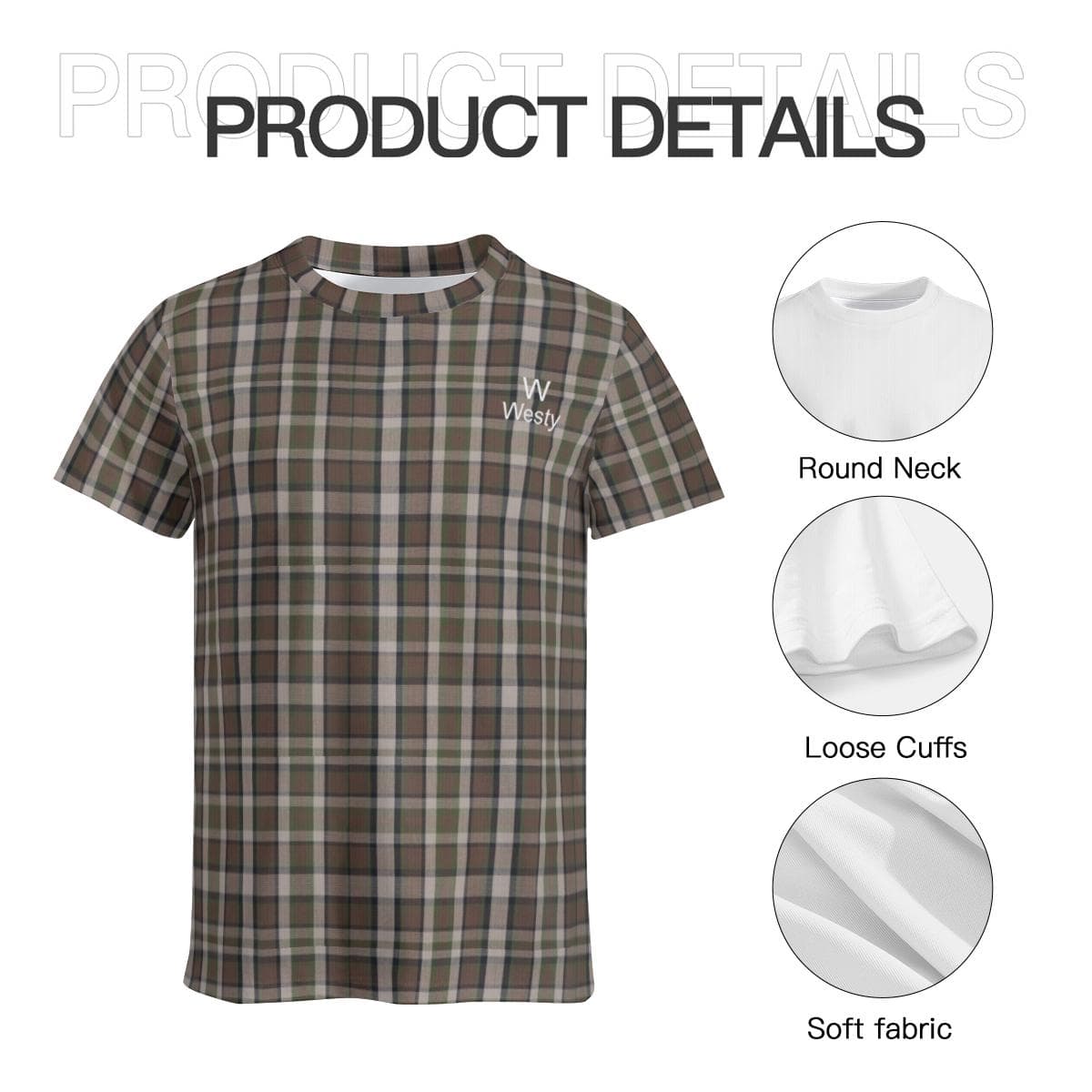 Westfalia Westy Brown Men's T-Shirt