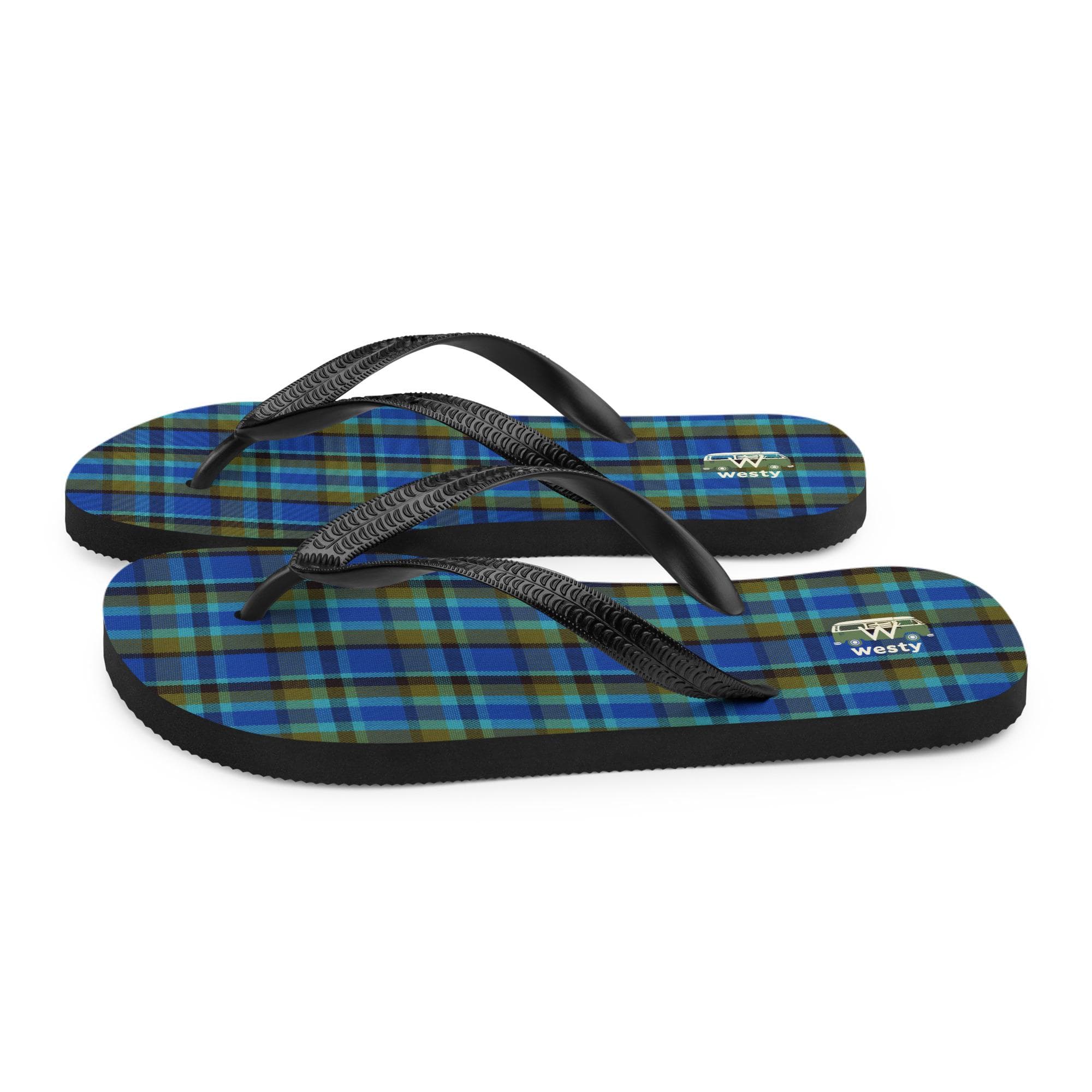Westy Blue Flip-Flops