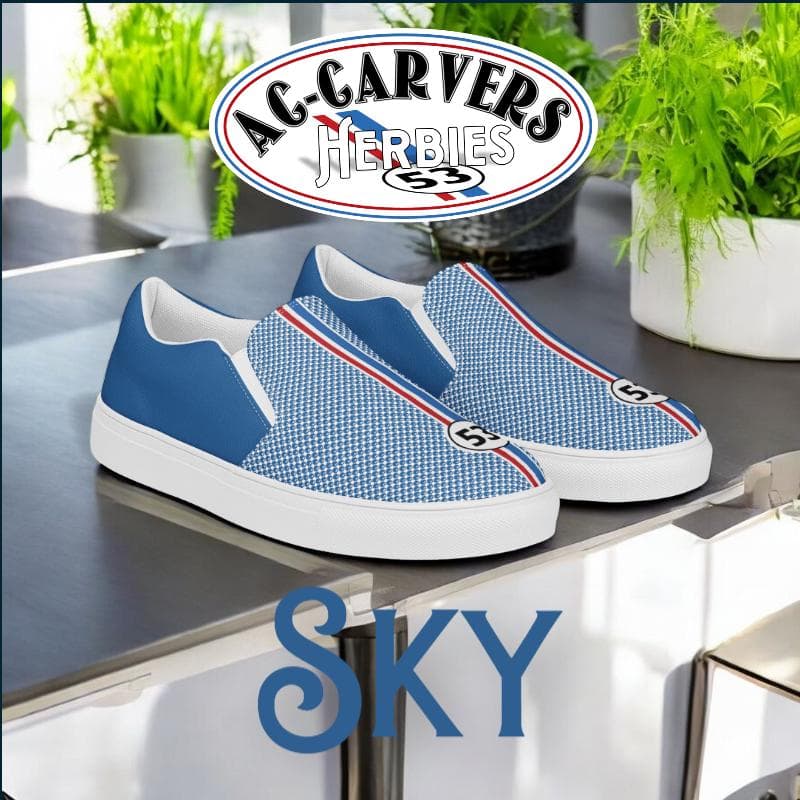 Women's Slip-On Canvas Shoes Handmade Lightweight Casual Comfortable