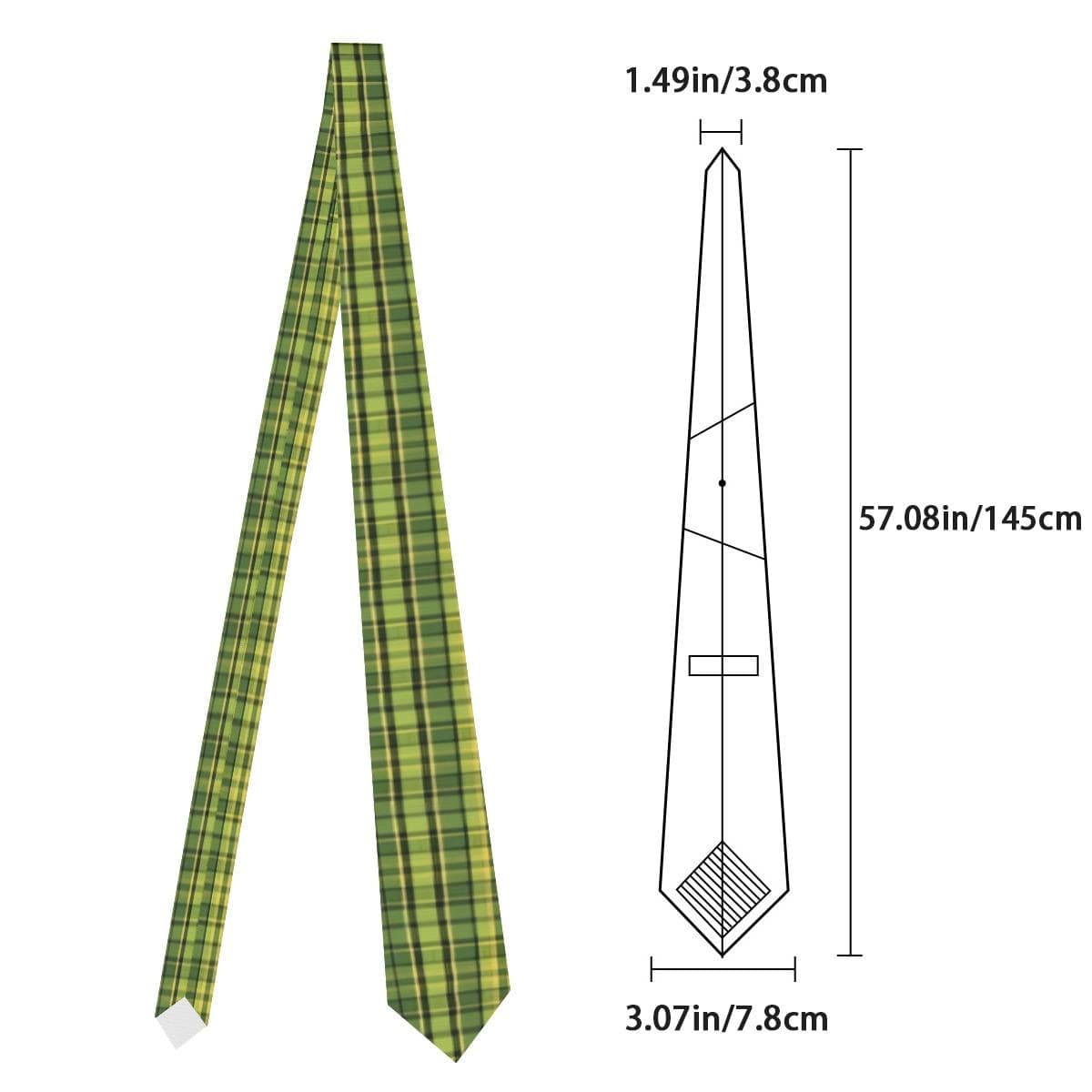 Westy Green Tie | VW Westfalia Camper Bus Road Trip Retro