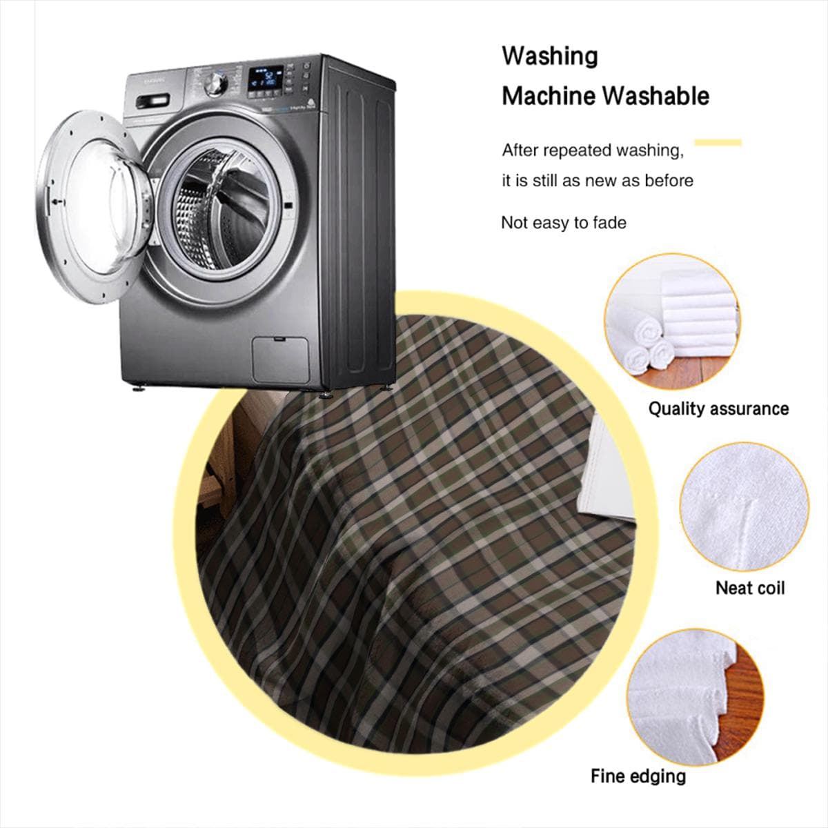 Westfalia Westy Brown Flannel Blanket 30x40inch