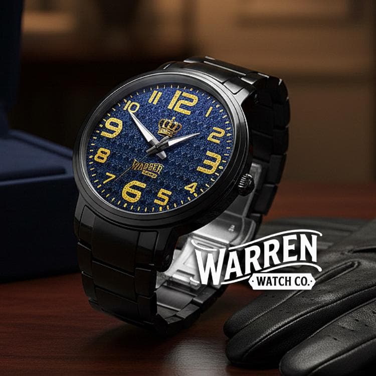 Unisex Automatic Mechanical Watch | Stainless Steel | Crown Detail | Timeless Analog Design