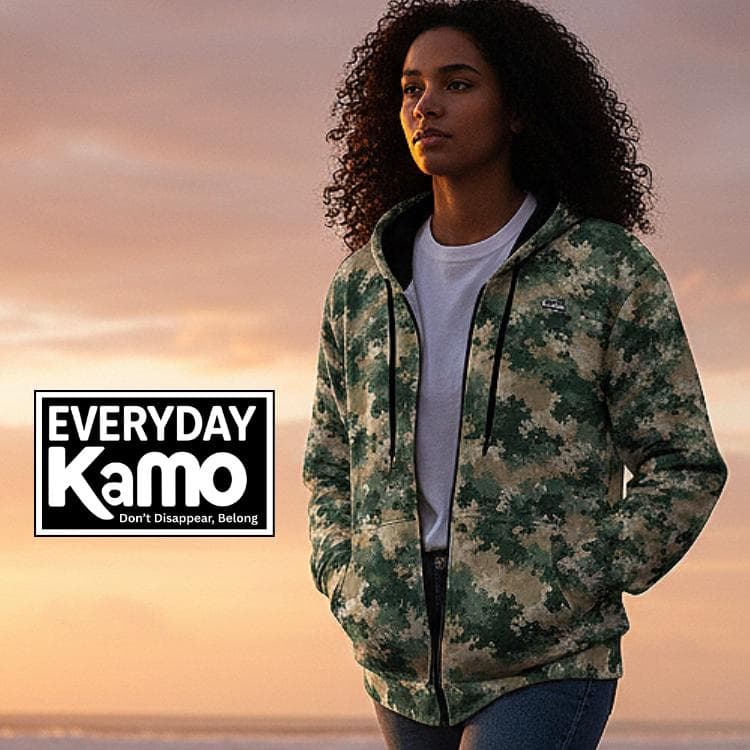 Everyday Kamo Urban Explorer Hoodie Gift for Modern Adventurers, Dad, Mom, Friend