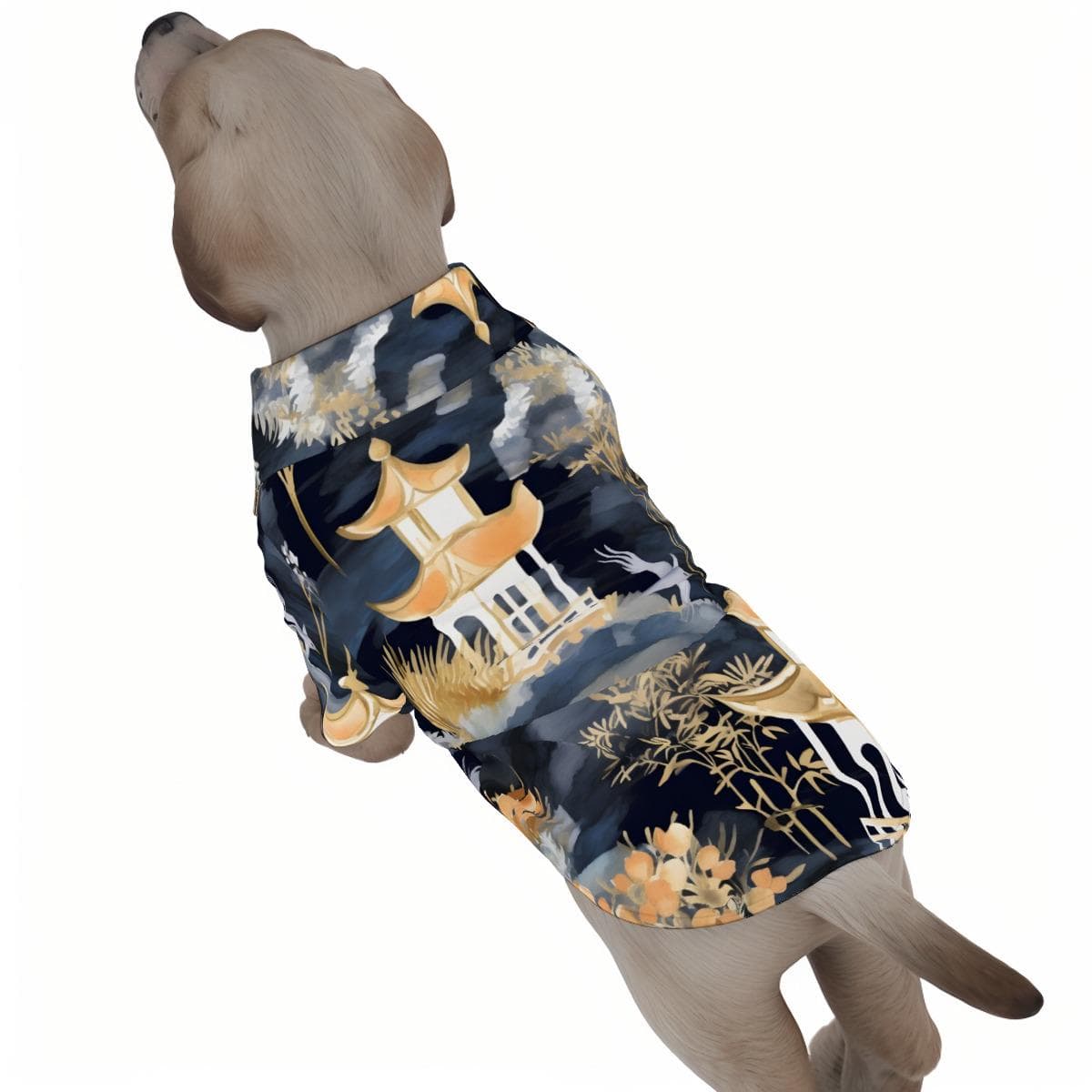 Pet Hawaiian Shirt | Breathable Dog Vacation Beachwear | Four-Way Stretch