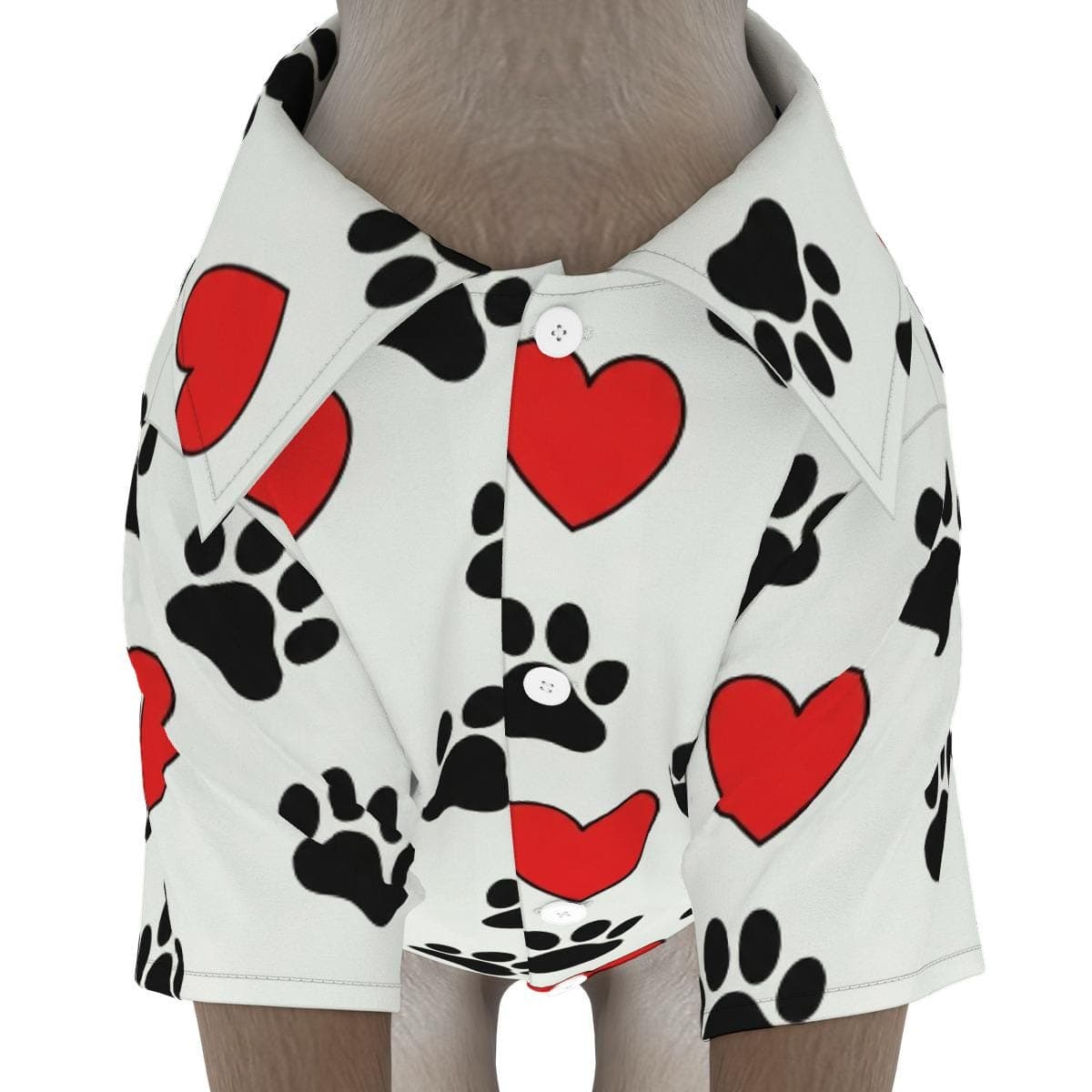 Custom Pet Hawaiian Shirt | Four-Way Stretch Dog Cat Aloha Outfit
