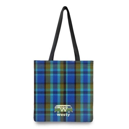 Westfalia Westy Blue Polyester Shopping Bag