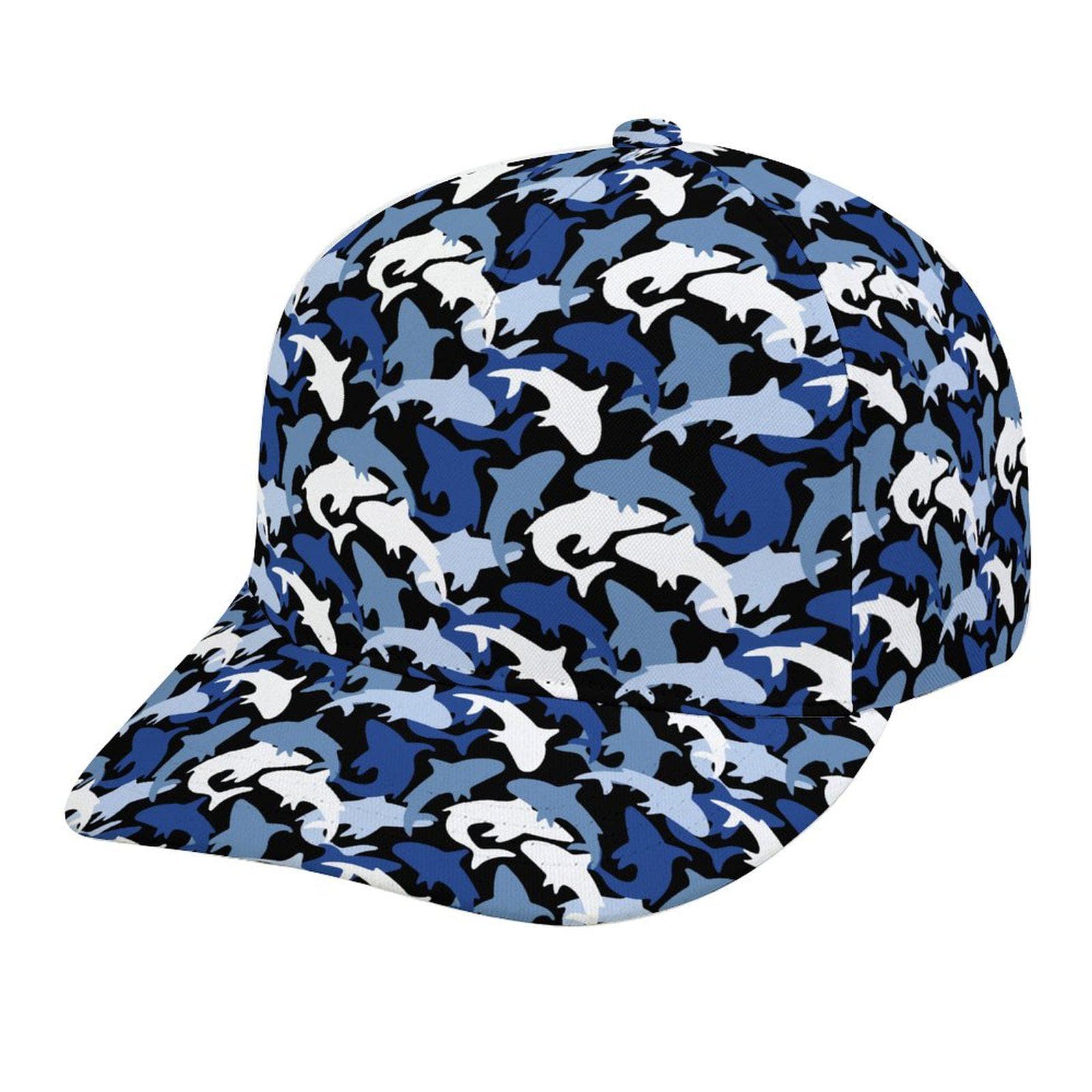Everyday Kamo Snapback Cap Blue Camo Print