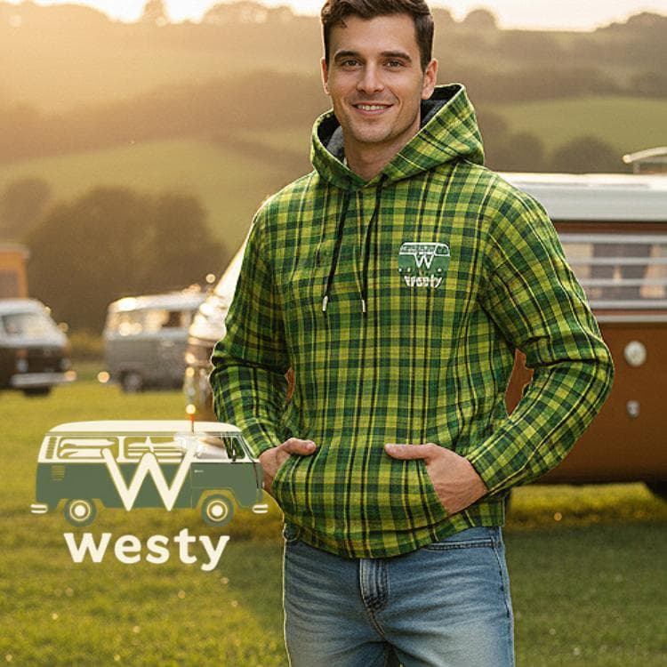 Everyday Kamo Green Hoodie Men Fleece Pullover