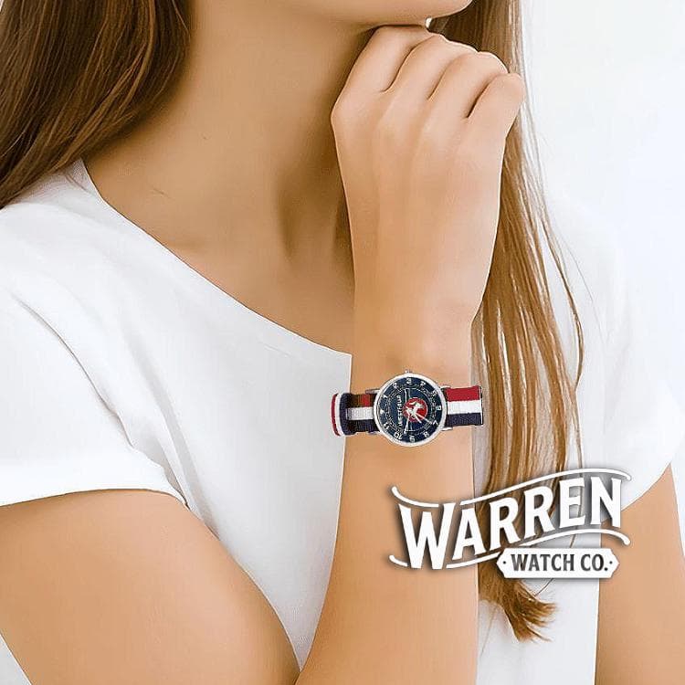 Westfalia Classic Camper Watch | Custom UV Printed Nylon Strap | Vintage Inspired Timepiece