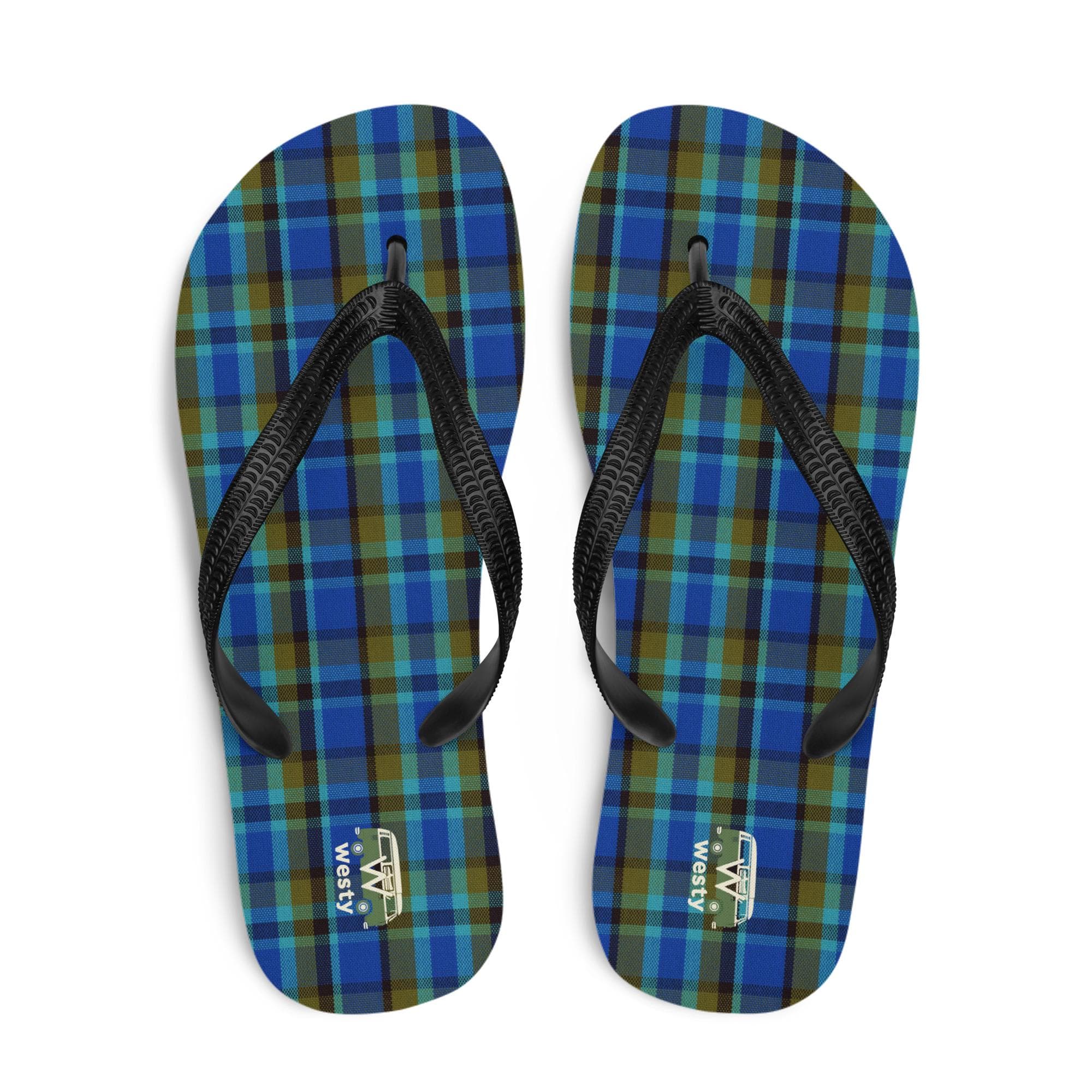 Westy Blue Flip-Flops