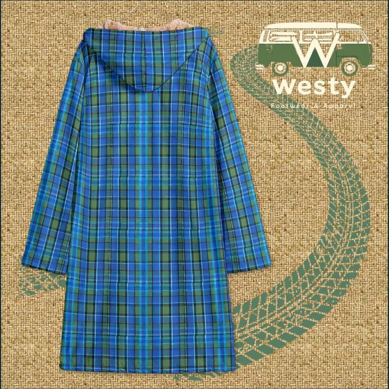 Westy Blue Horn Button Fleece Windbreaker - VW Camper Road Trip
