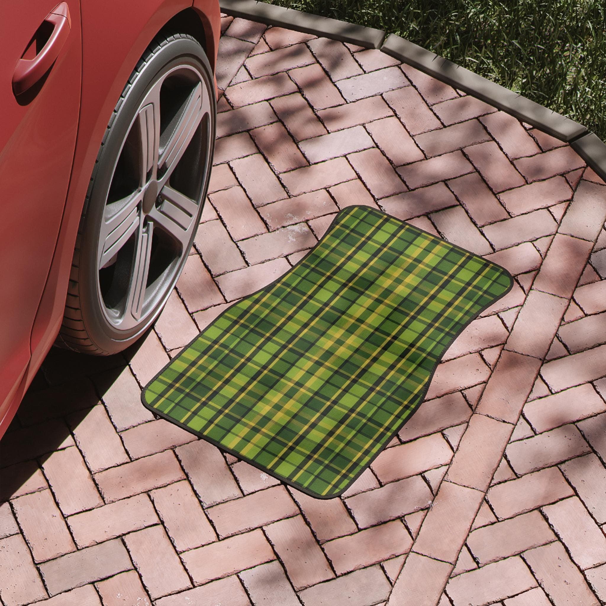 Westy Westfalia Green Car Floor Mat - Urban Explorer