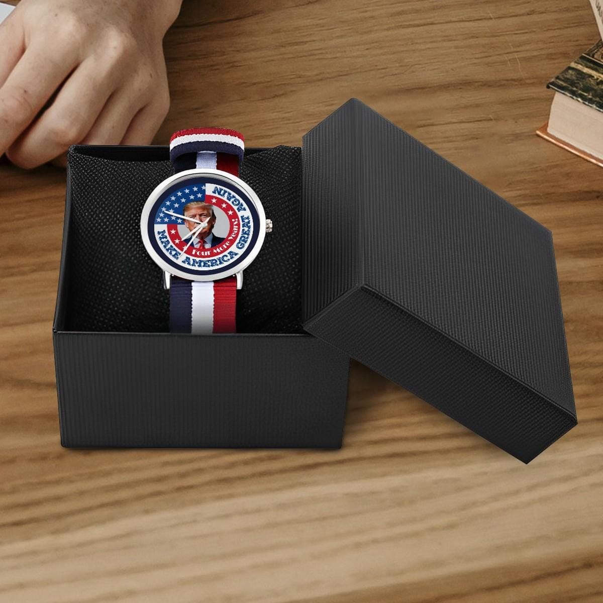 Trump 2025 Wristwatch | MAGA Patriotic Watch for Men & Women