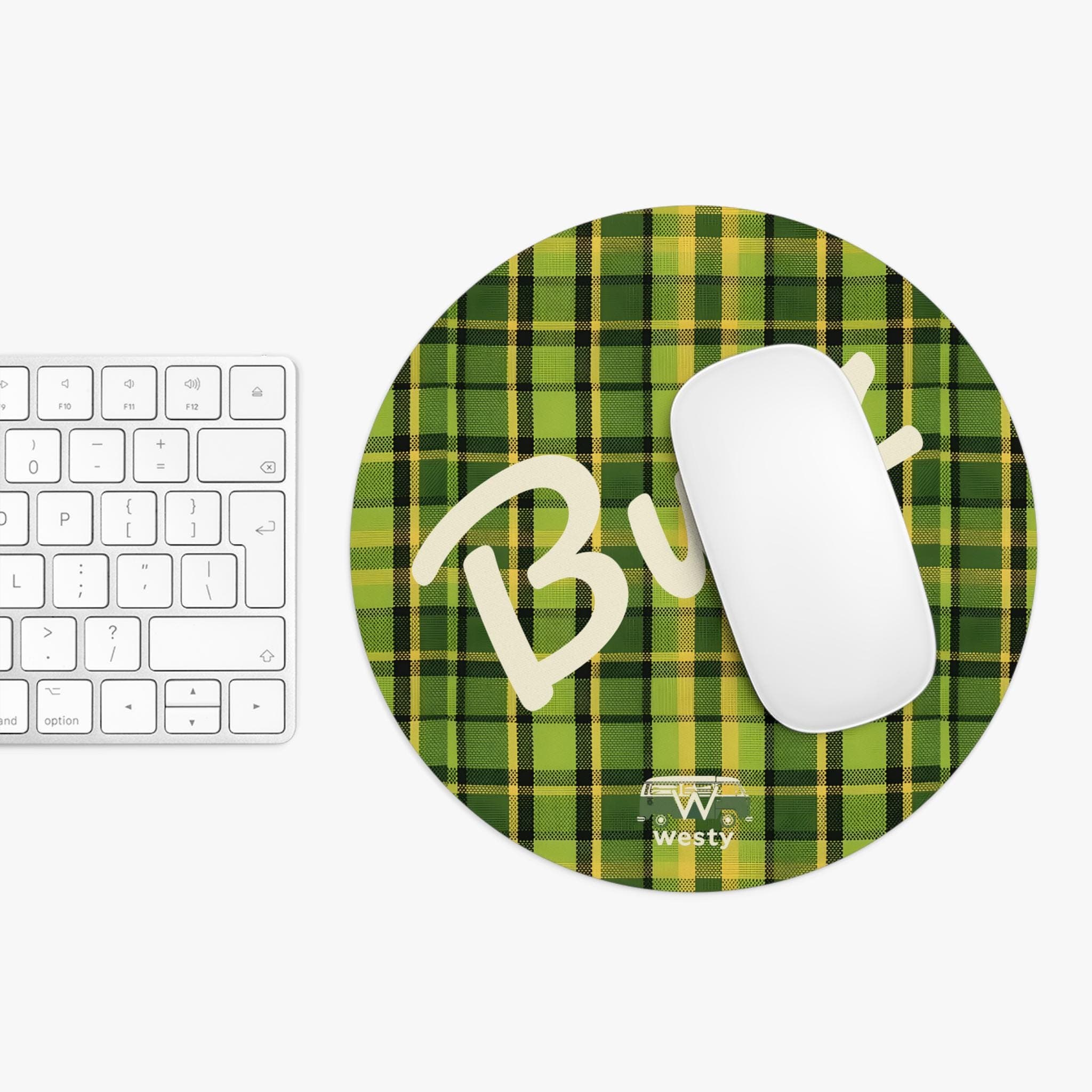 Camper Bus Mouse Pad, Westy Buzz Fan Gift