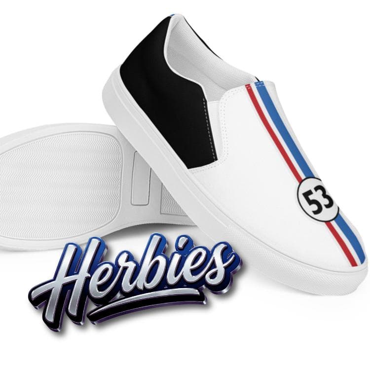 Herbie 53 Men's Slip-On Canvas Shoes – Handmade Comfort Footwear