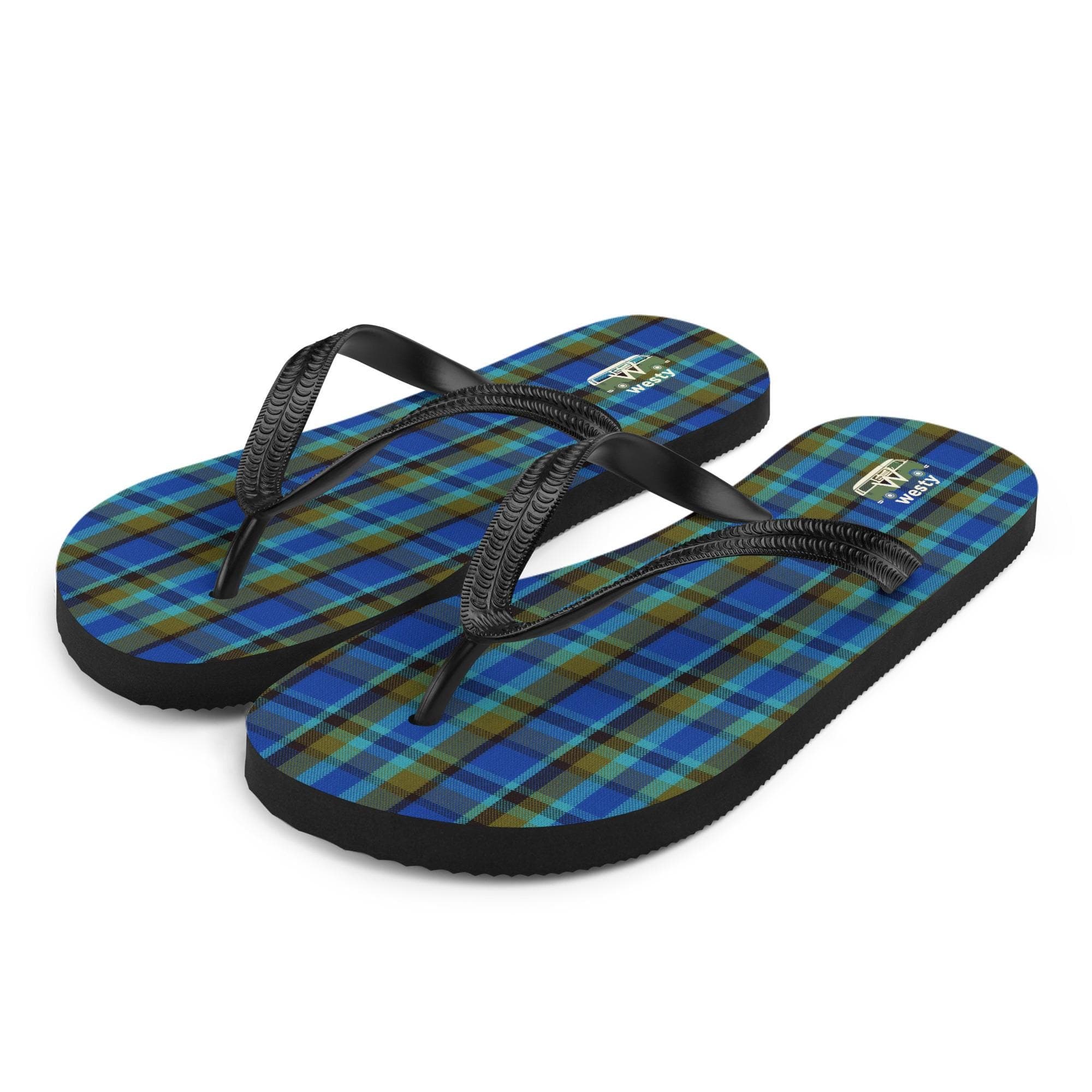 Westy Blue Flip-Flops
