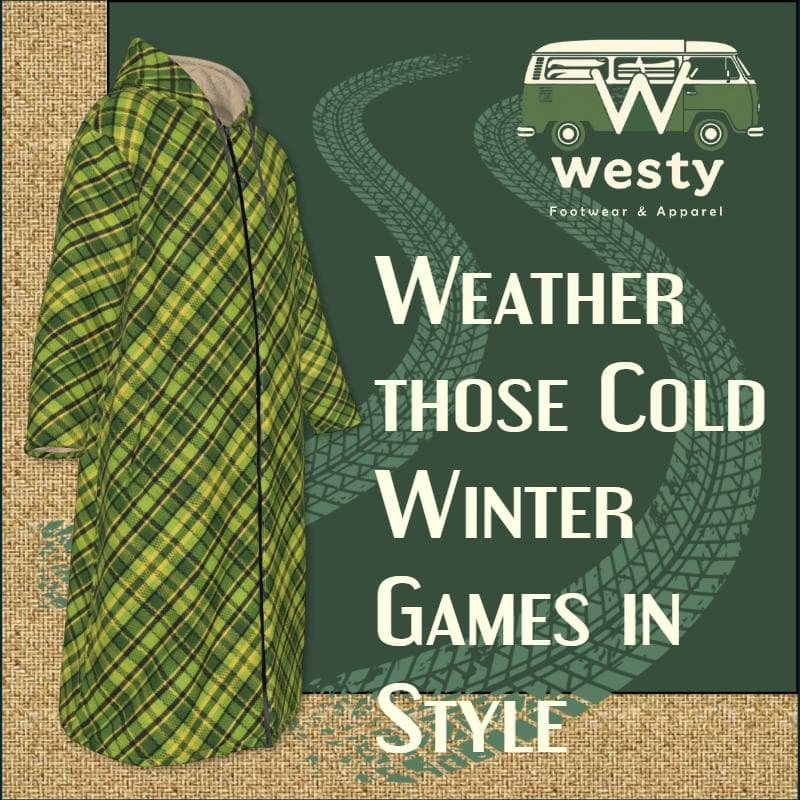 Westy Green Uni-Sex Long Fleece Zip Up Windbreaker