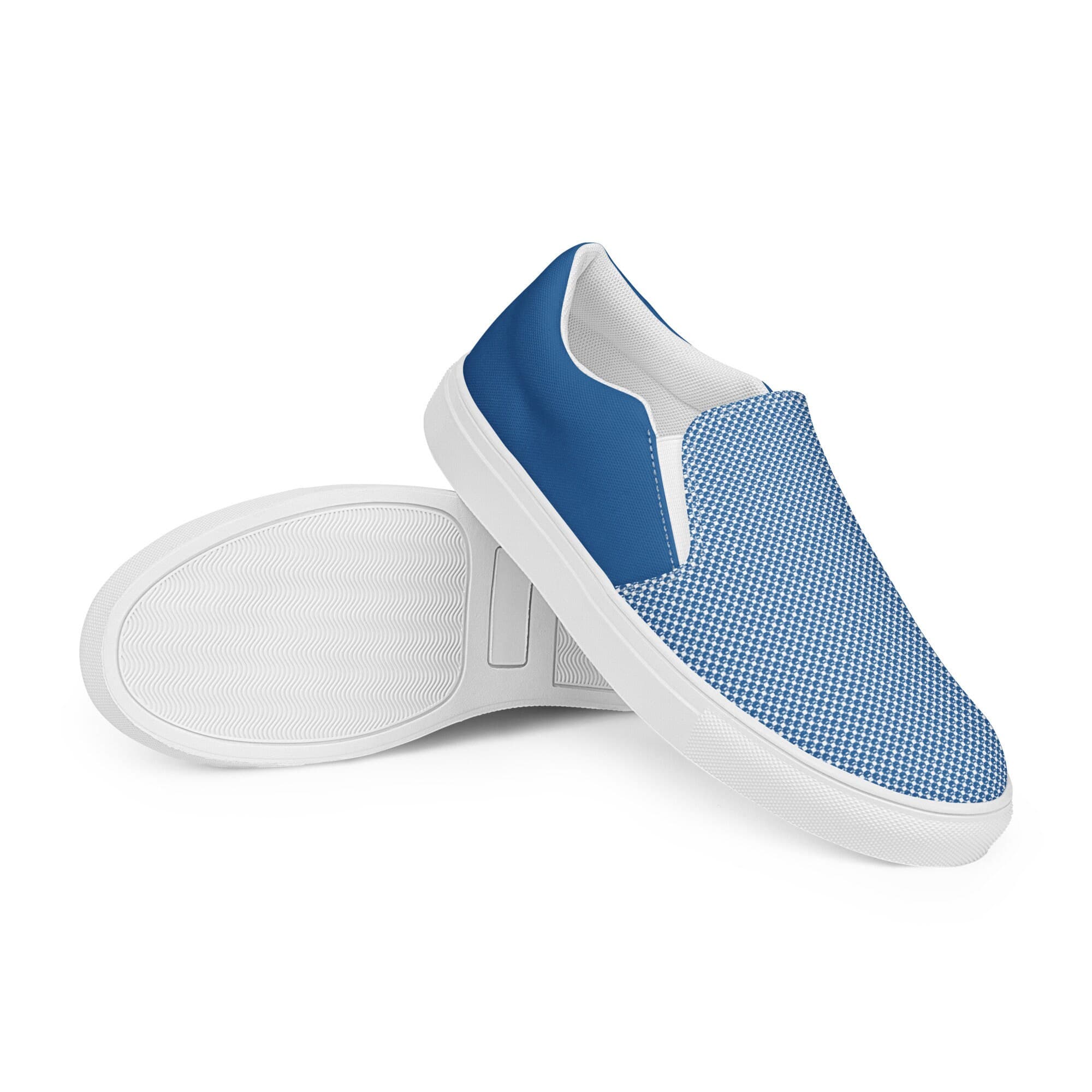 Men's Slip-On Canvas Shoes Handmade Casual Loafers Comfort
