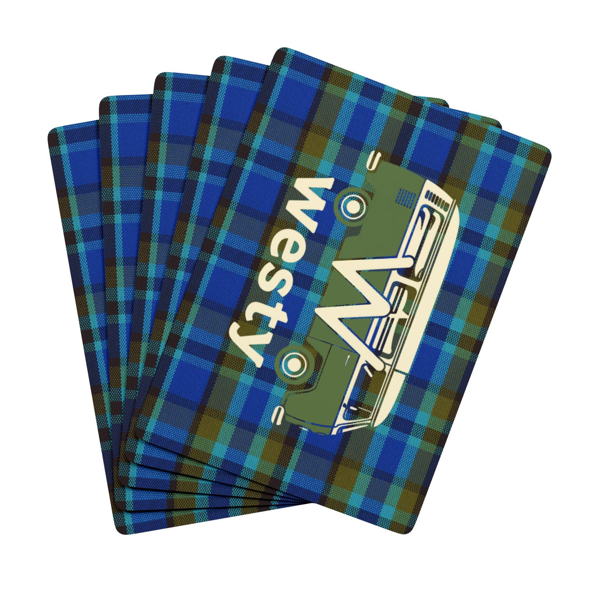 VW Microbus Playing Cards – Westfalia Vanlife Design