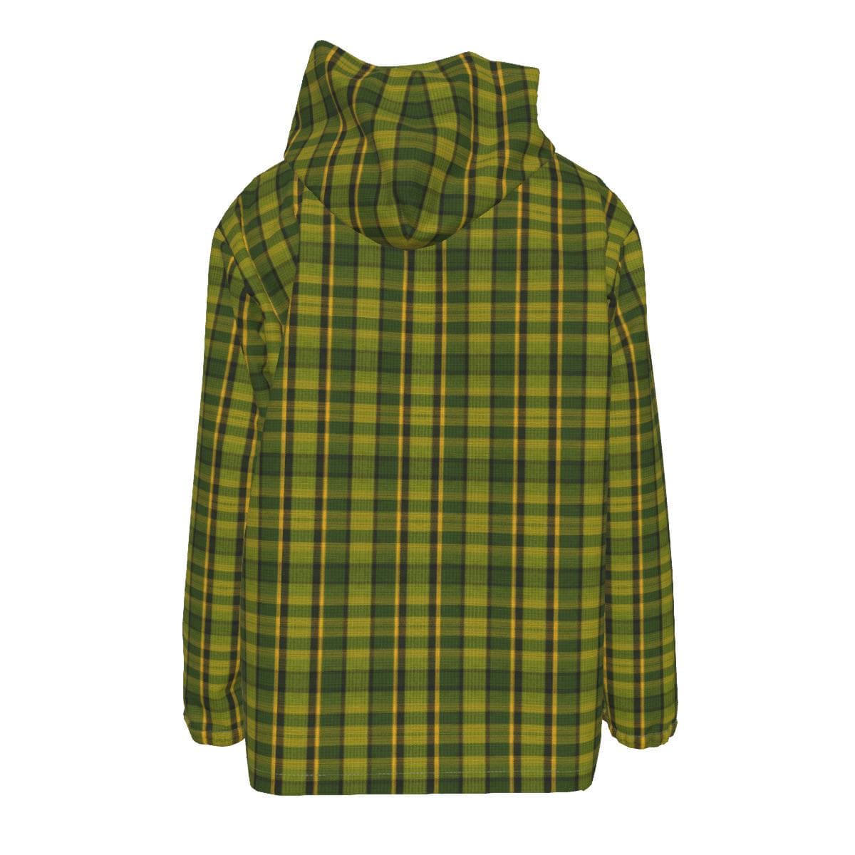Westy Plaid Hooded Windproof Jacket - Retro Camper Van Road Trip