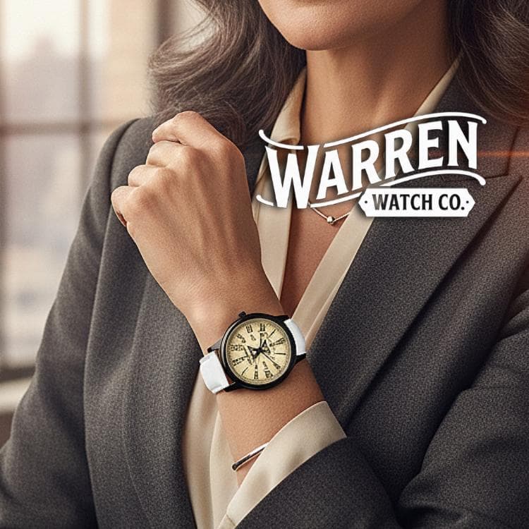 Unisex Classic Quartz Watch | Japanese Citizen Movement | Genuine Leather Band | 3ATM Water Resistant