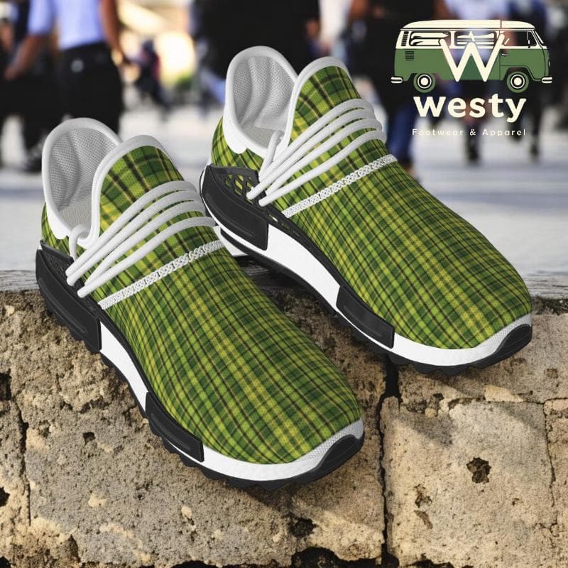 Westy Green Men's Mesh Sneakers