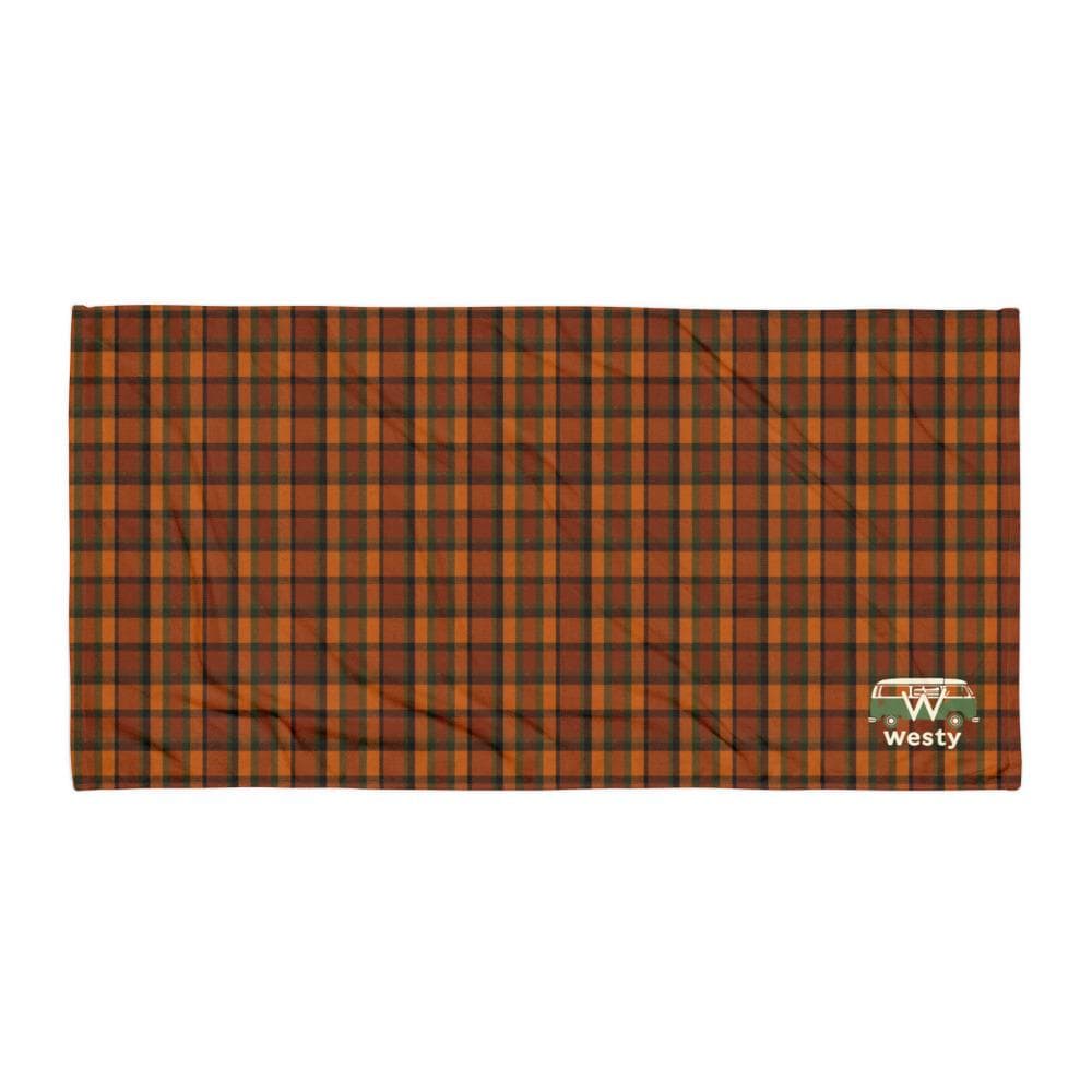 Westy Orange Westfalia Bath Towel