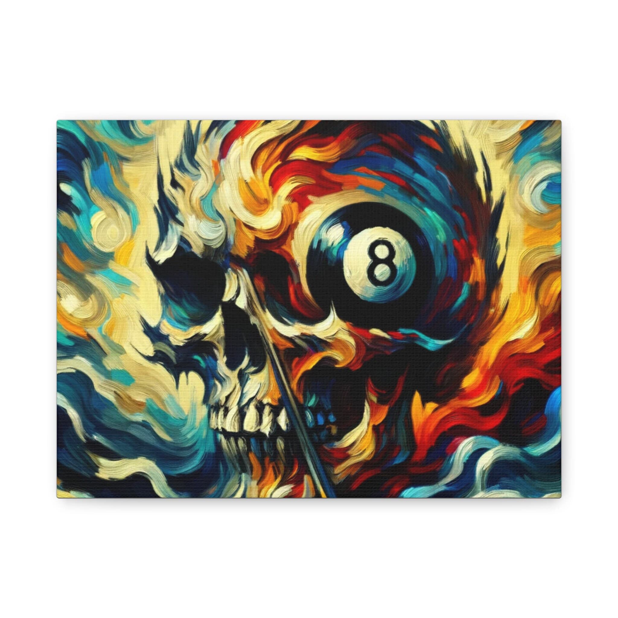 Custom Matte Canvas Print 1.25" Stretched Pine Frame - 29 Sizes