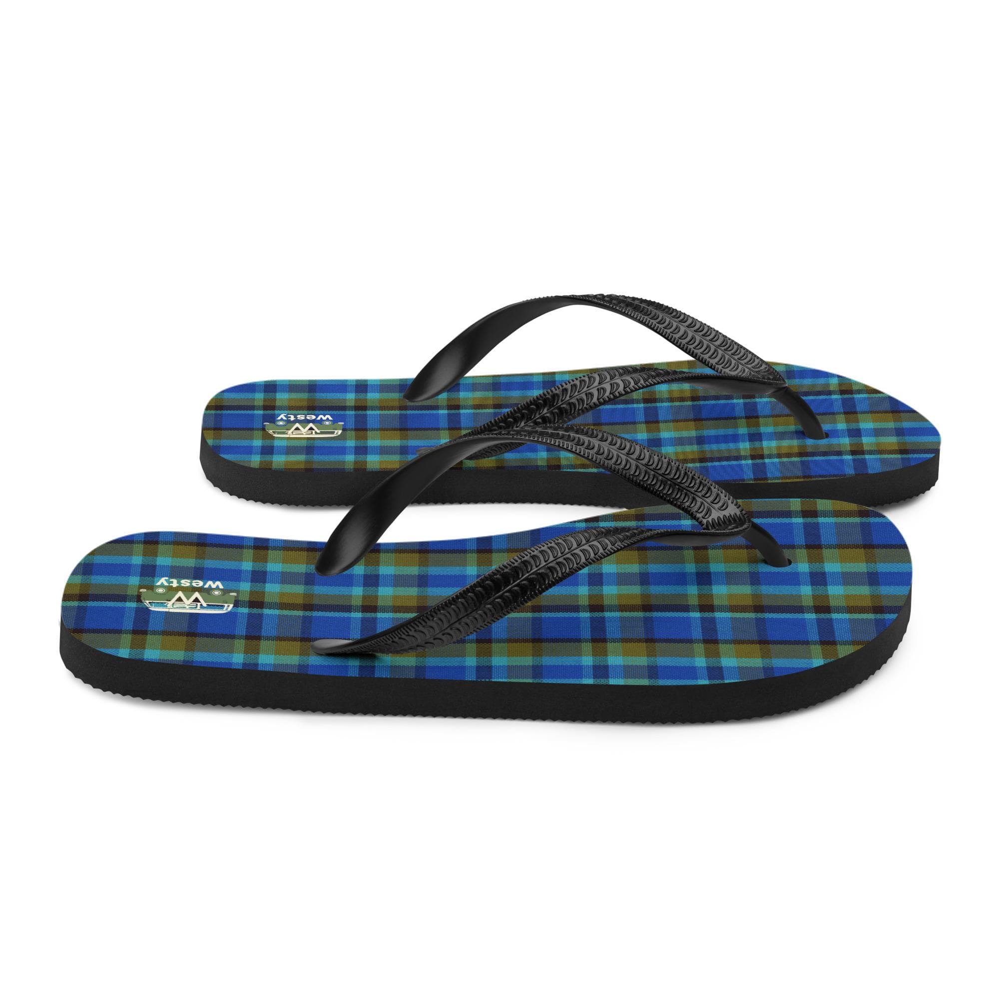 Westy Blue Flip-Flops