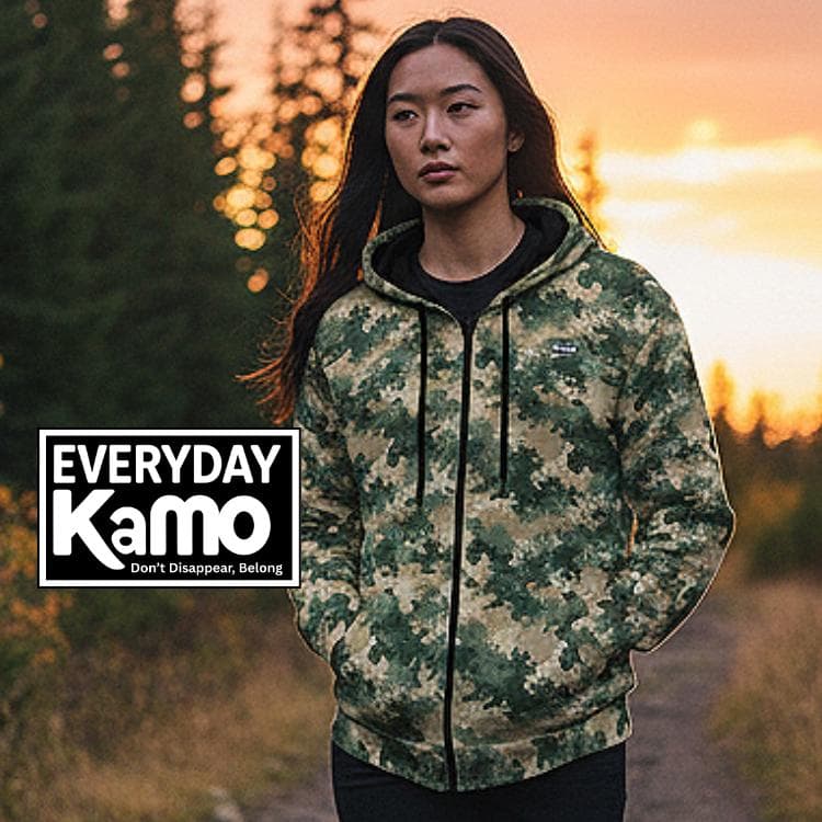 Everyday Kamo Urban Explorer Hoodie Gift for Modern Adventurers, Dad, Mom, Friend