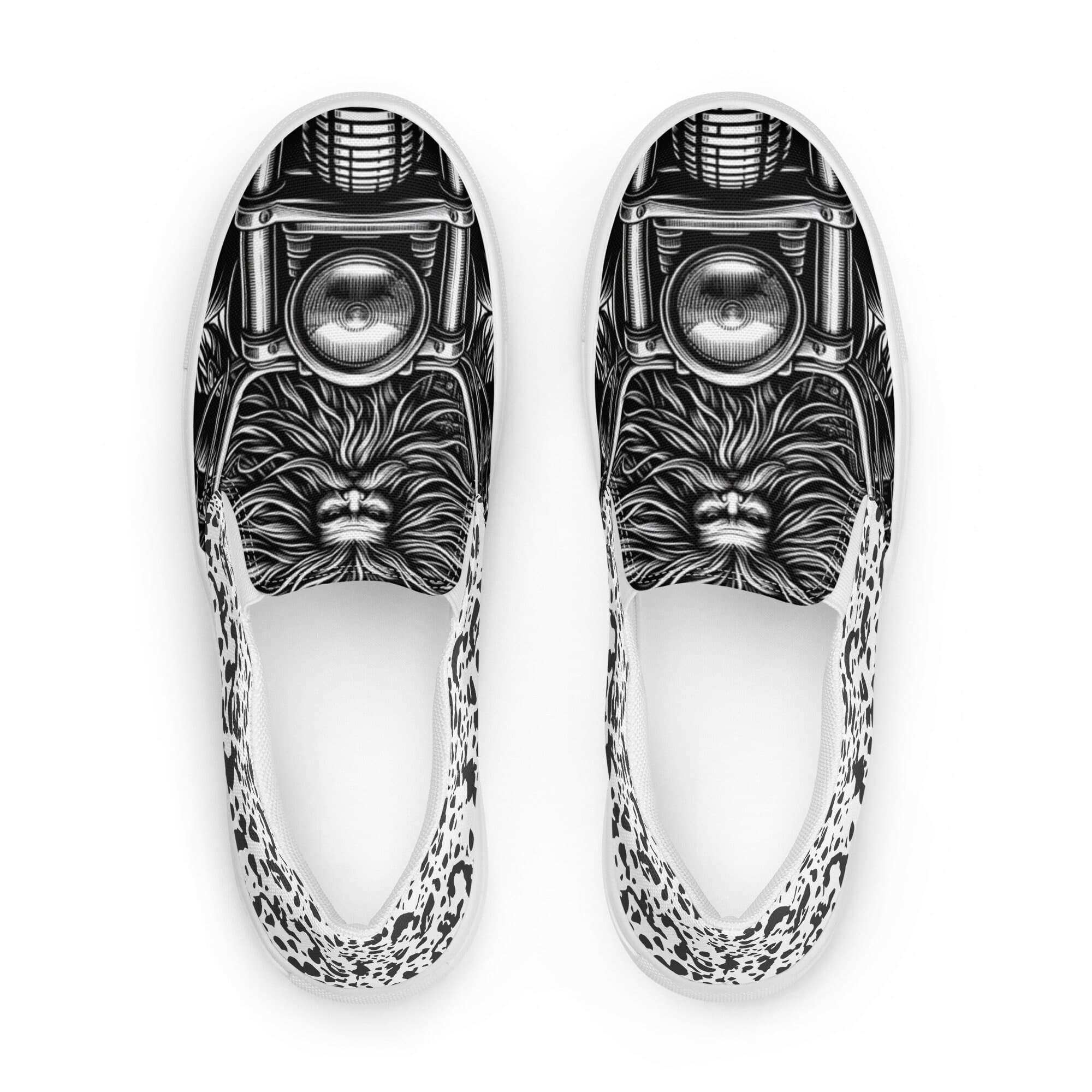 Midnight Rider - Wind Whisperer - Men’s slip-on canvas shoes