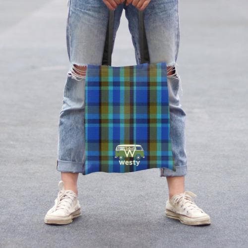 Westfalia Westy Blue Polyester Shopping Bag