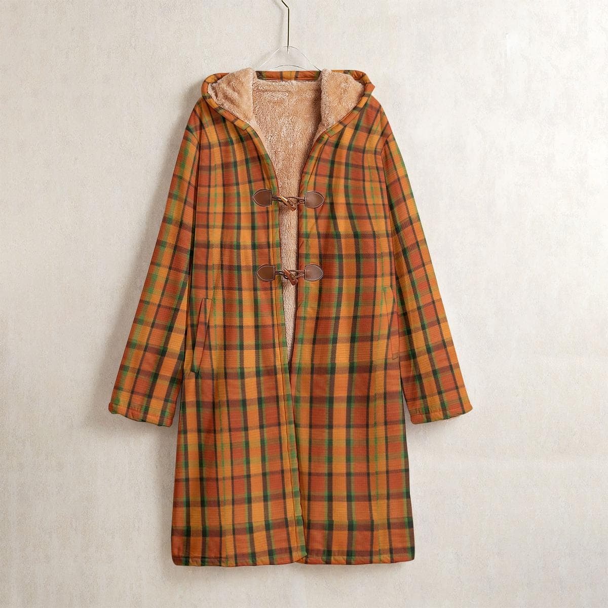 Westy Orange Fleece Windbreaker - VW Camper Van Road Trip Style