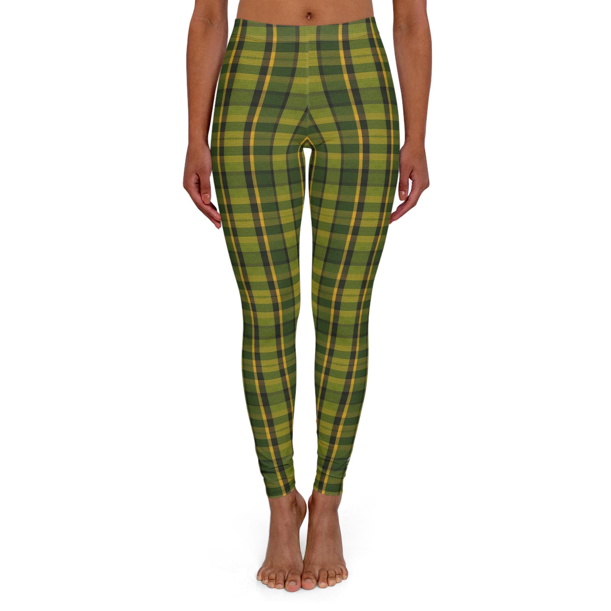 Westy Classic VW Westfalia Plaid Leggings - Van Life Yoga & Fitness