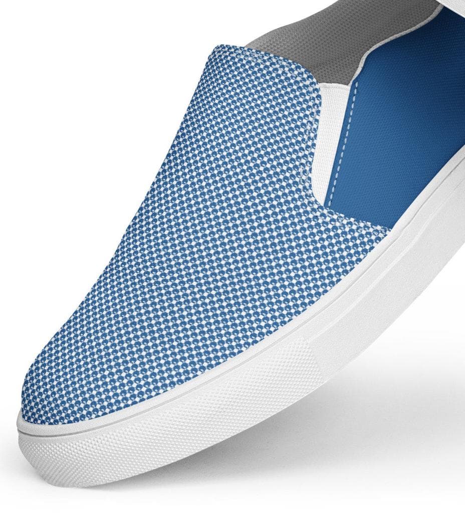 Men's Slip-On Canvas Shoes Handmade Casual Loafers Comfort