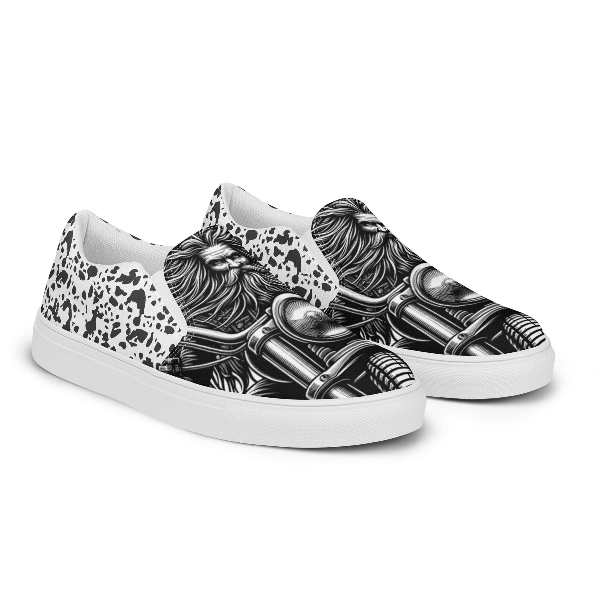 Midnight Rider - Wind Whisperer - Men’s slip-on canvas shoes