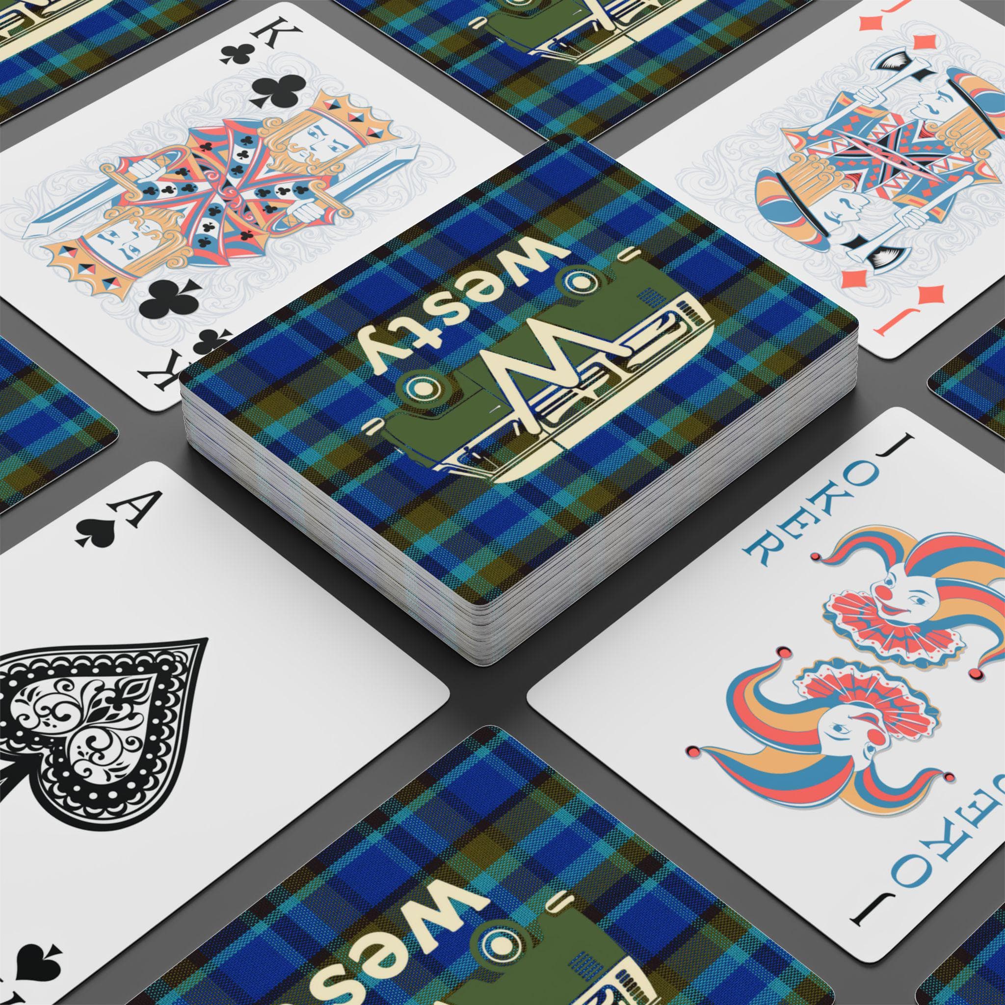 VW Microbus Playing Cards – Westfalia Vanlife Design