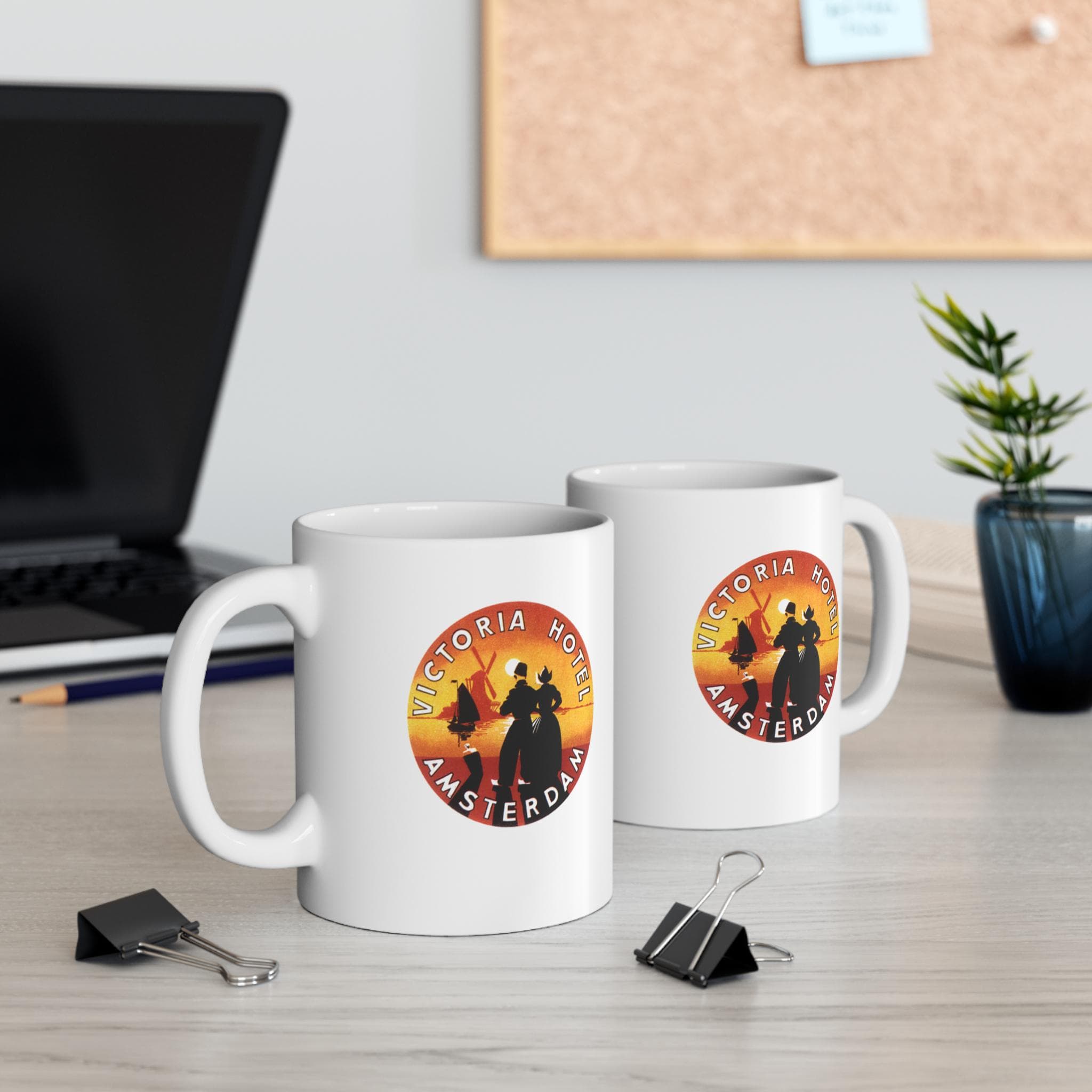 Victoria Hotel Amsterdam Coffee Mug - Unique Cozy Drinkware