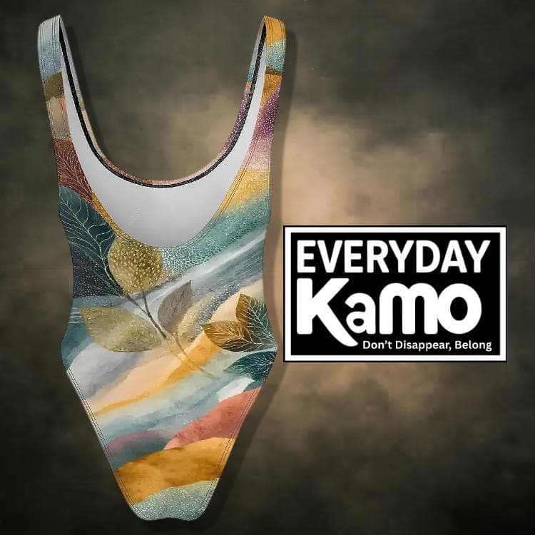 Stylish Everyday Kamo Beach Bathing Suit | Modern Summer Vacation Swimwear for Women
