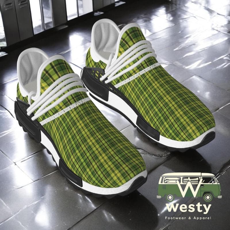 Westy Green Men's Mesh Sneakers
