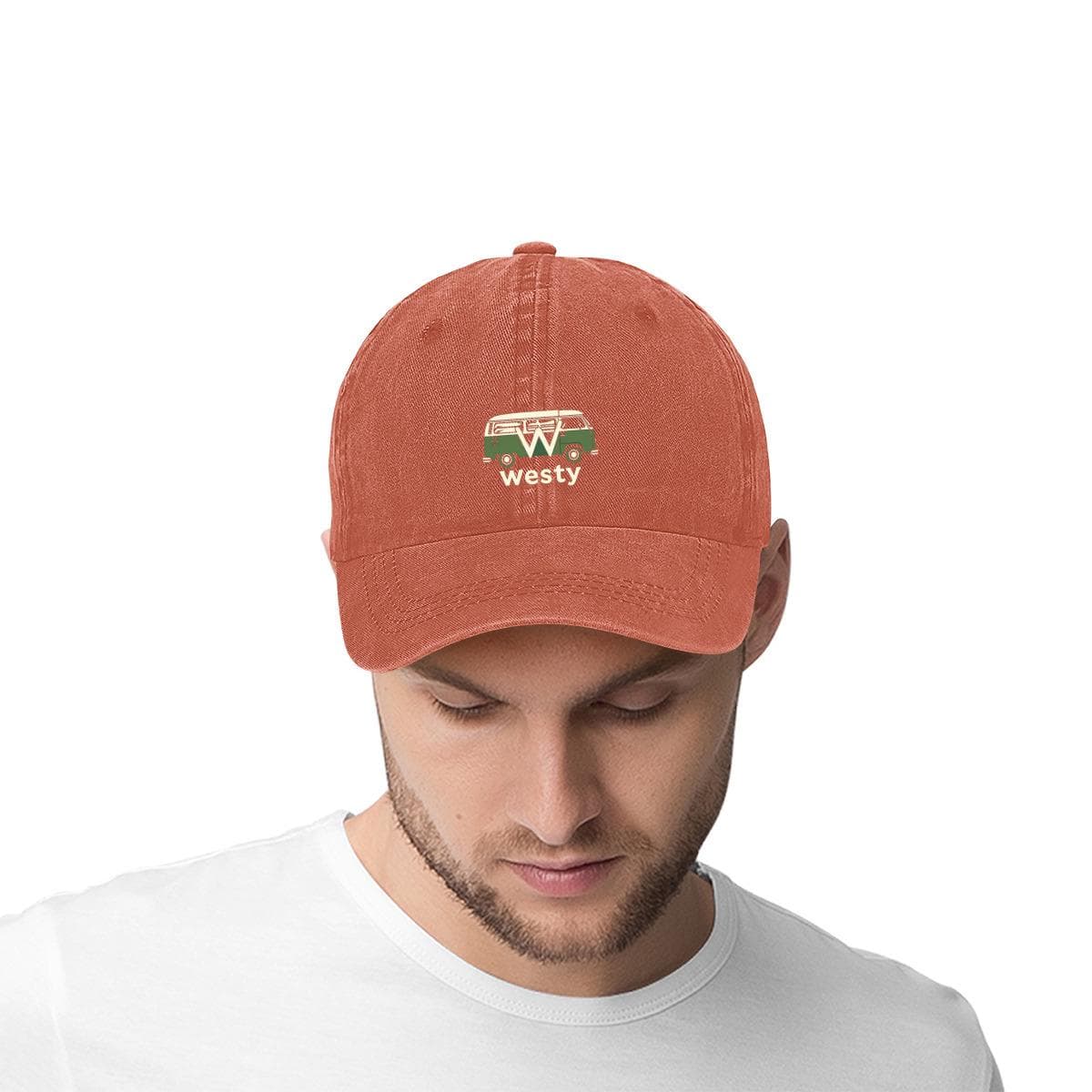 Westy Denim Cap - VW Westfalia Road Trip Vintage Style